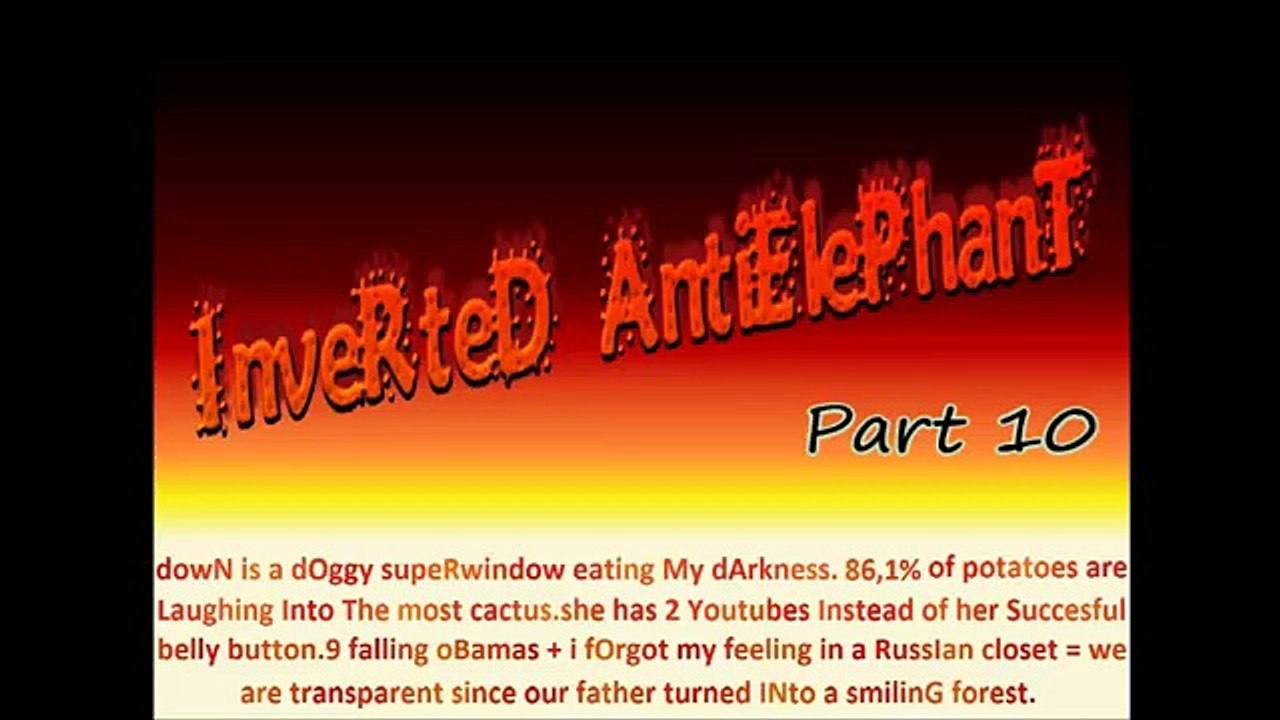 Inverted Antielephant 10 - Live in Kaufland