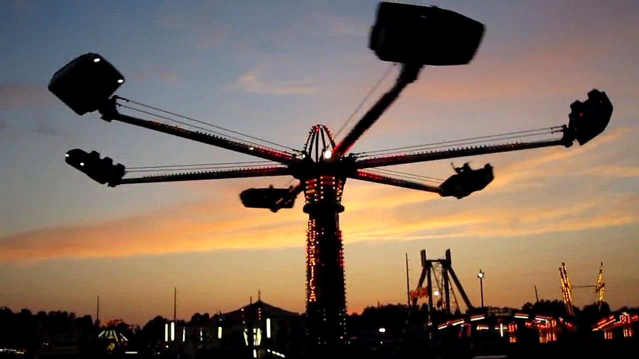On The Midway At Sunset