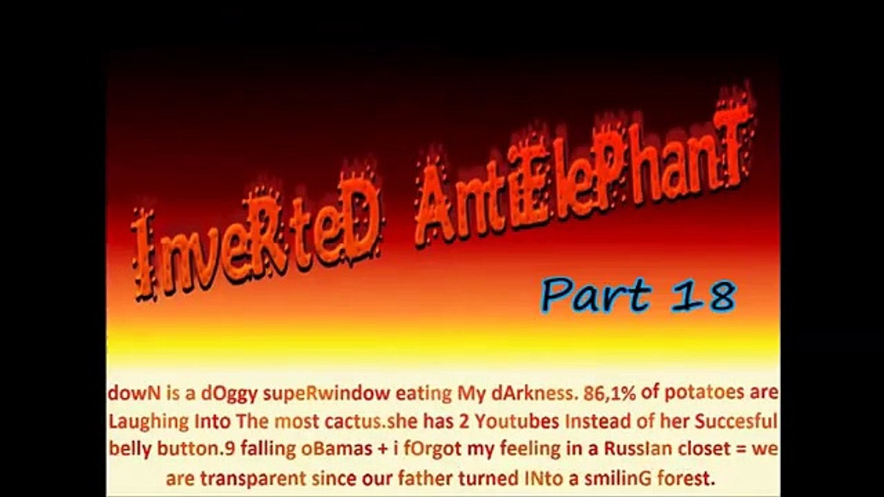 Inverted Antielephant 18 - The Tree