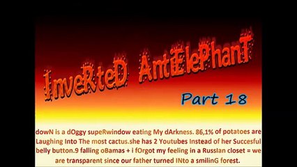 Inverted Antielephant 18 - The Tree