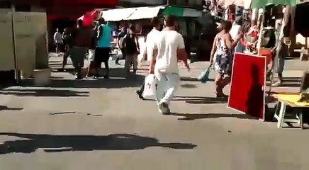 CIDADÃO DÁ RASTEIRA EM POLICIAL