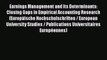 [PDF] Earnings Management and Its Determinants: Closing Gaps in Empirical Accounting Research