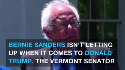 Download Video: Bernie Sanders: 'Trump would be a disaster as president'