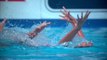 Mixed zone: Bill May & Aleksandr Maltsev - FINA Best Male Synchronised Swimmer 2015