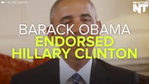 President Obama Endorses Hillary Clinton