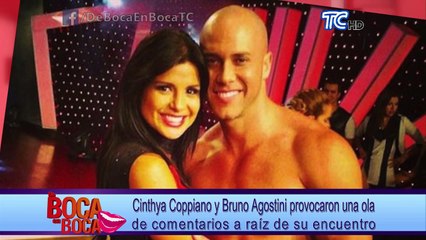 Bruno Agostini publicó en sus redes su respaldo a Cinthya Coppiano
