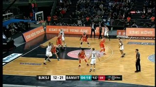 Maciej Lampe (26) vs. Banvit
