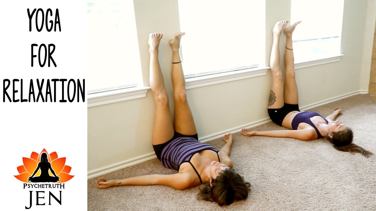 Relaxation or Bedtime Yoga Routine For Beginners To Help You Sleep & Stress Relief