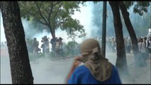 Movilización de estudiantes en Caracas es dispersada con gases lacrimógenos-