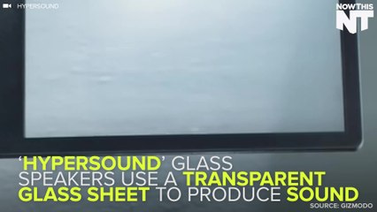 These Speakers Are Made Out Of Glass