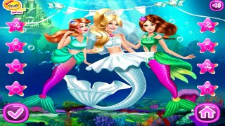 Barbie Mermaid Wedding - Princess Barbie Dress Up Game - HD
