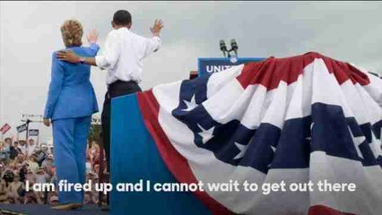 Obama apoya la candidatura de Clinton en avance hacia la unidad del partido