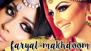 Pakistani and Indian Bridal makeup Tutorial - Arabian Eyeliner - inspired by Faryal Makhdoom Wedding