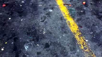 Así quedó una panadería en La Urbina luego de ser saqueada