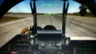 LockOn2 Su-27 first take off with modified cockpit