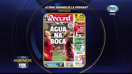 Raúl Jiménez acapara las portadas portuguesas