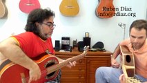 Perla Aquila Italian Bio Nylon Strings on Andalusian Simplicio Vanguard Guitars / Ruben Diaz modern flamenco