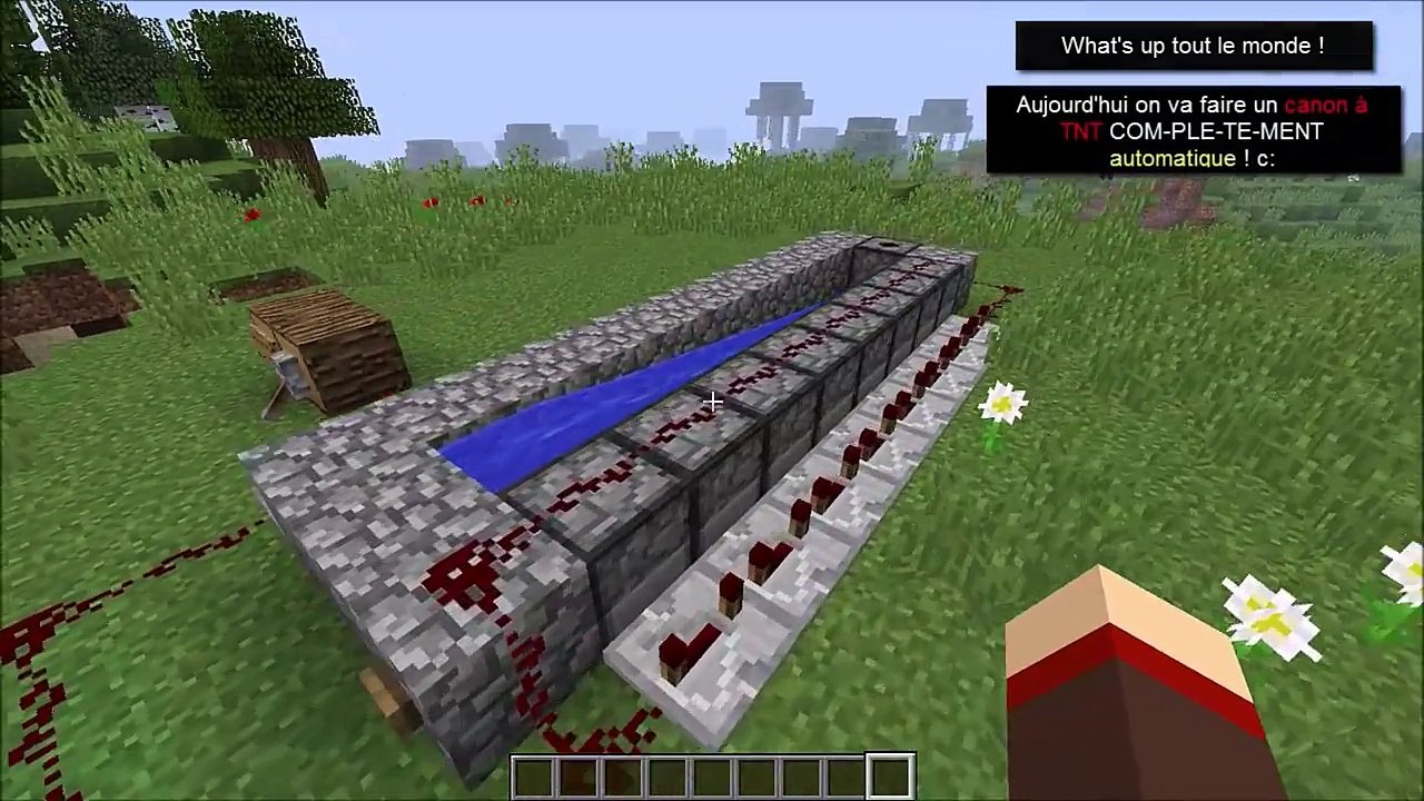 Minecraft - Canon à TNT 100% Automatique
