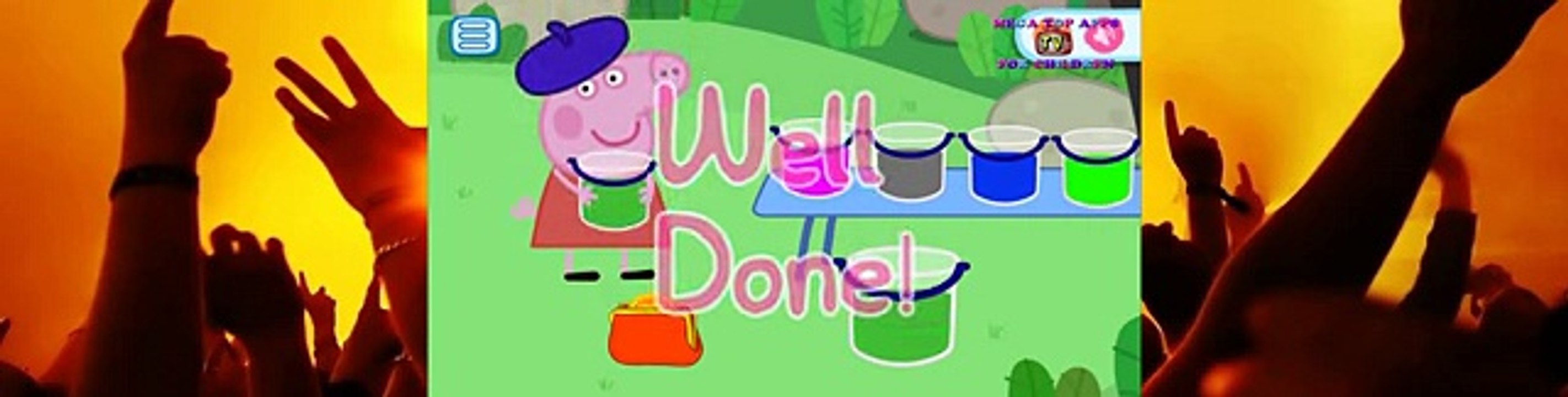 Peppa Pig Mini Games - Color mixing | best app demos for kids | Best Android Gameplay