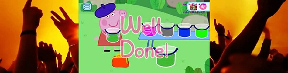 Peppa Pig Mini Games - Color mixing | best app demos for kids | Best Android Gameplay