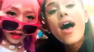 ariana grande sings happy birthday