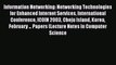 Read Information Networking: Networking Technologies for Enhanced Internet Services International