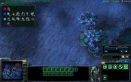 SC2 (3/12 match) - Protoss counter attacks base with ground units (24:56)