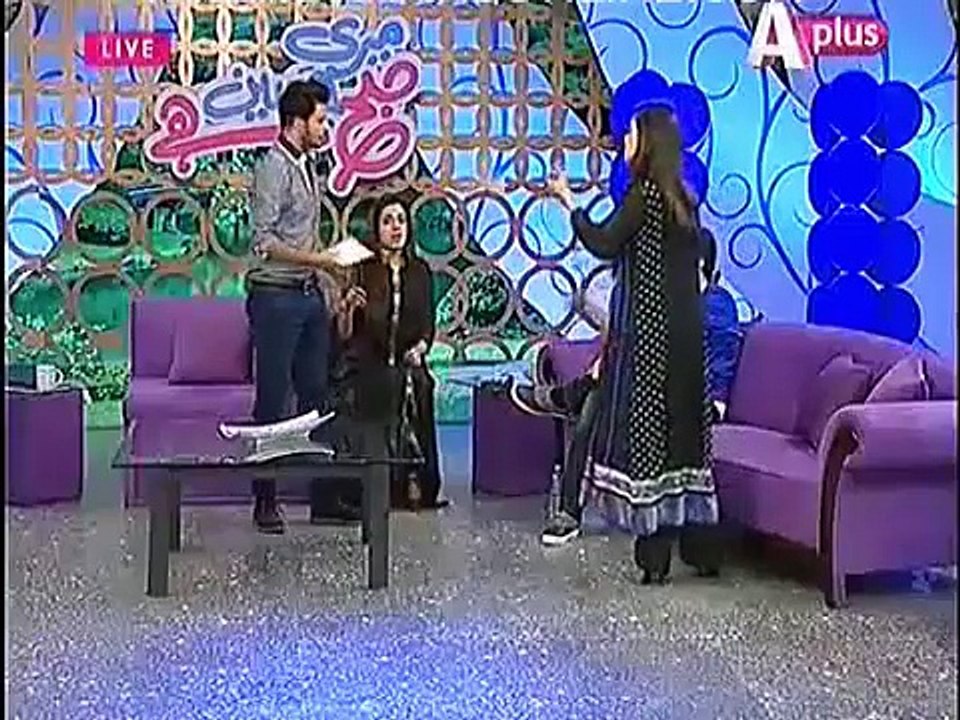 Ahsan Khan's Ex-GF Came on Live Morning Show, See What Happened Next