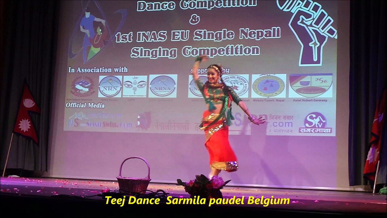 Teej Dance 2016 switzarland