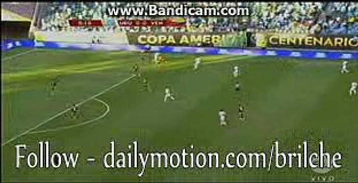 Venezuela 1st Biggest Chance - Uruguay - Venezuela - 09-06-2016 Copa America