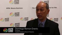 Domingo Ramon Enerio, President, Tourism Promotions Board, Philippines, Part 1 | WTM 2014