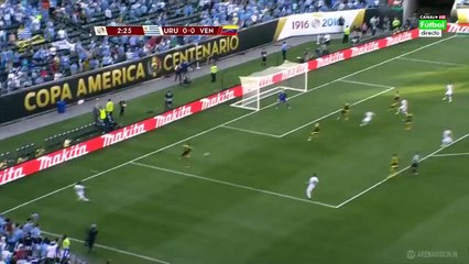 Gastón Ramírez Fantastic Bicycle-Kick Chance HD - Uruguay vs Venezuela 09.06.2016 HD