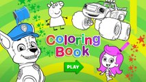 Peppa Pig's Family Nick Jr. Coloring Book Nick Jr Games