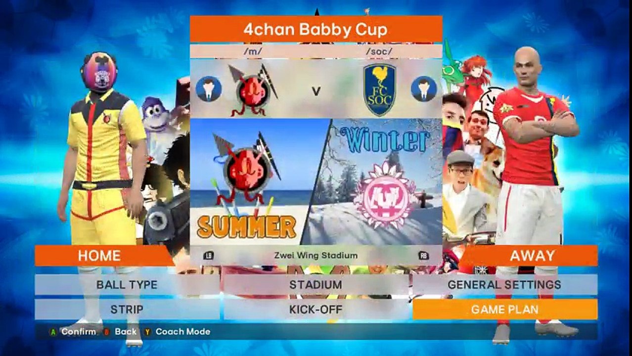 2016 4chan Spring Babby Cup quarter-finals - /m/ vs /soc/