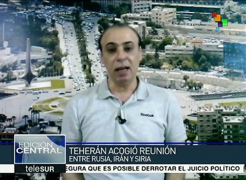 Ministros de Defensa de Siria, Irán y Rusia se reúnen en Teherán