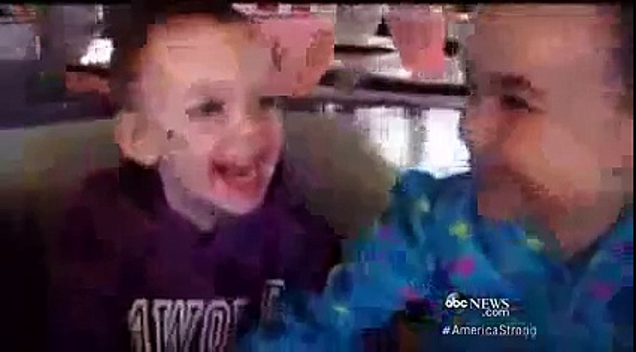 A little girl with autism kept touching him. His reaction? Mom cannot believe it.