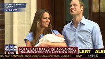 Kate Middleton, Prince William Emerge with Royal Baby Boy for 1st Time 07/23/13 HD