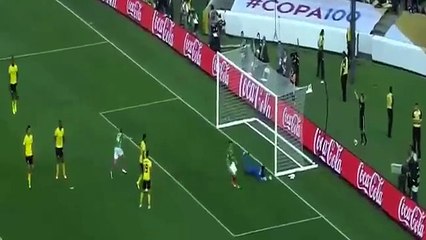 All Goals Half time - Mexico vs Jamaica 1-0 Copa America 2016