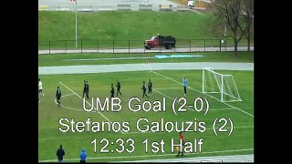 UMass Boston Men's Soccer Vs Plymouth State (11/29/2012) Highlights