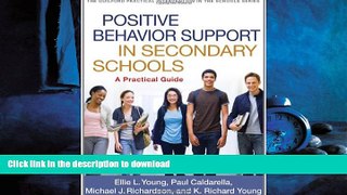 FAVORIT BOOK Positive Behavior Support in Secondary Schools: A Practical Guide (Guilford Practical