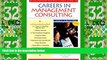 Big Deals  The Harvard Business School Guide to Careers in Management Consulting, 2001  Free Full