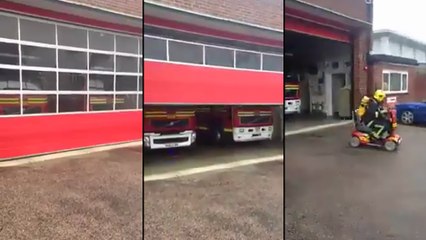 Urgence chez les pompiers