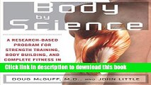 New Book Body by Science: A Research Based Program to Get the Results You Want in 12 Minutes a Week