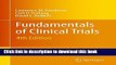 New Book Fundamentals of Clinical Trials