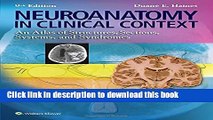 New Book Neuroanatomy in Clinical Context: An Atlas of Structures, Sections, Systems, and Syndromes