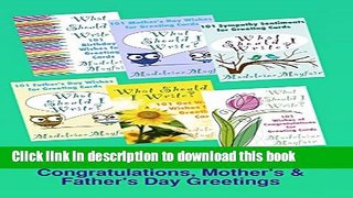 Collection Book Birthday Wishes, Sympathy Sentiments, Get Well Messages, Congratulations, Mother s