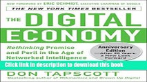 New Book The Digital Economy ANNIVERSARY EDITION: Rethinking Promise and Peril in the Age of