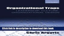 Collection Book Organizational Traps: Leadership, Culture, Organizational Design