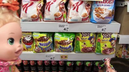 Baby Alive Maya Bebek ŞOK Market Alışverişi