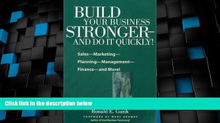 Must Have PDF  Build Your Business Stronger: And Do It Quickly!  Free Full Read Best Seller